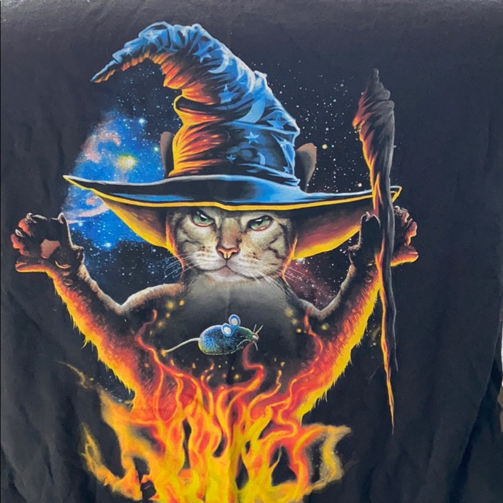 Witchy kitty tshirt